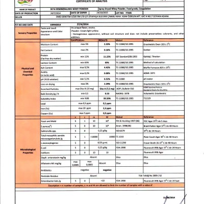 90% demineralised whey powder 90% demineralised whey powder